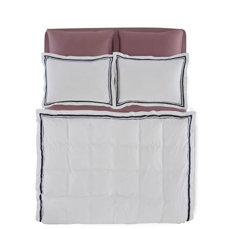 Penelope Lia Bed Sheet Set Mauve 260X280 - Thumbnail