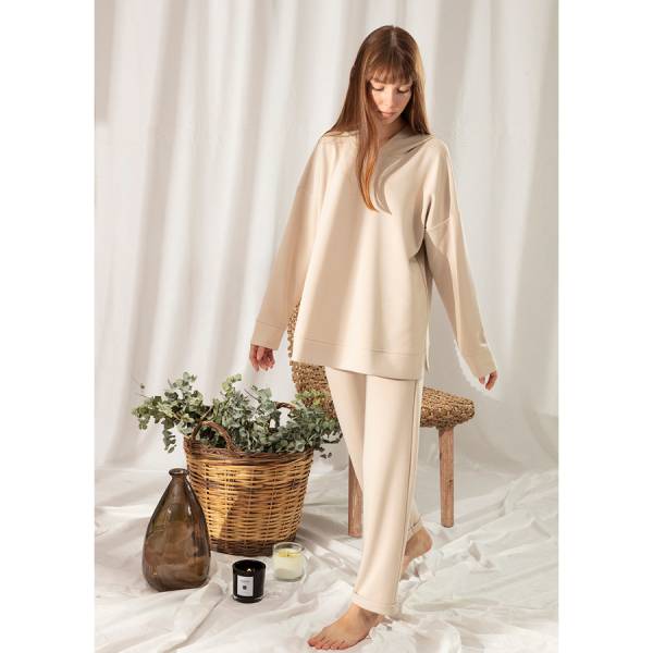 Penelope Rue Loungewear Takım Bej S - 