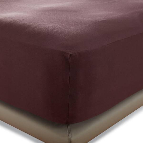 Tender Cotton Penye Çarşaf Mürdüm 100x200 - 