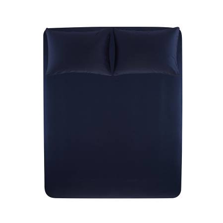 Penelope Lia Bed Sheet Set Navy Blue 260X280 - Thumbnail