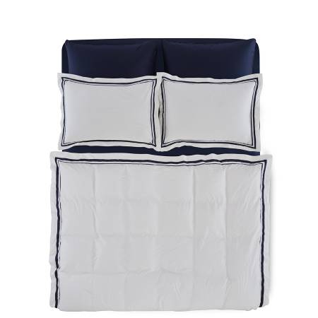 Penelope Lia Bed Sheet Set Navy Blue 260X280 - Thumbnail
