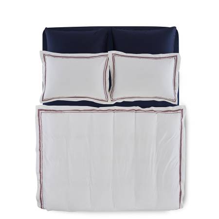 Penelope Lia Bed Sheet Set Navy Blue 260X280 - Thumbnail