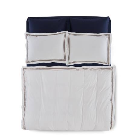 Penelope Lia Bed Sheet Set Navy Blue 260X280 - Thumbnail