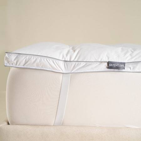 Isı Dengeleyici Antibakteriyel %100 Kaz Tüyü Topper 100x200 cm - Puime Punto Serisi - 