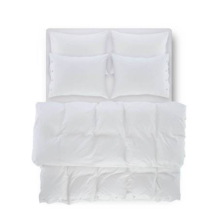 Serena Percale Easy Care Nevresim Seti Beyaz 220x240 - 