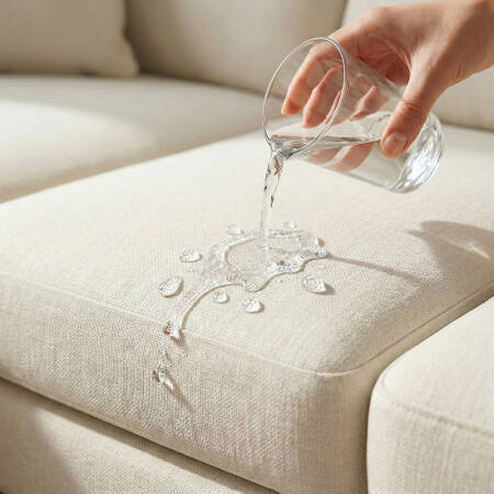 Sofa Plume Köşe Modül 98 x 97 cm | Space Kumaş - Beyaz Dokulu - 6