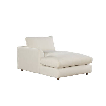 Sofa Plume Relax Sol Köşe Modül 98 x 170 cm | Space Kumaş - Beyaz Dokulu 
