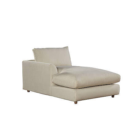 Sofa Plume Relax Sol Köşe Modül 98 x 170 cm | Space Kumaş - Krem 